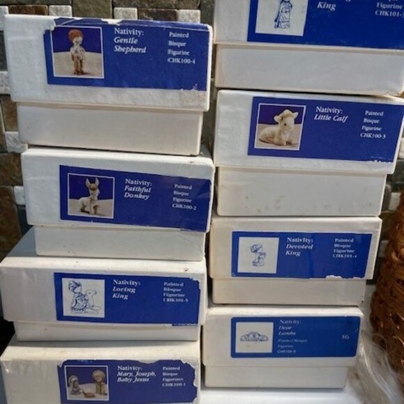 HALLMARK Nativity - Vintage 1981/1982 Collectors set. MINT CONDITION - Picture 5 of 5